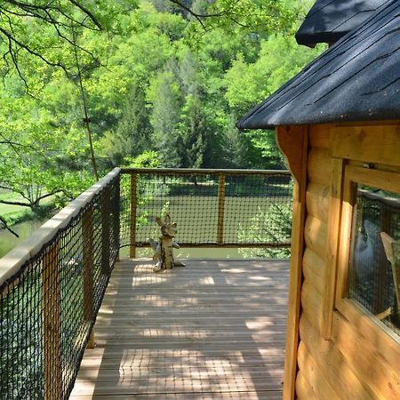 Les cabanes du Duzou Conques-en-Rouergue Extérieur photo