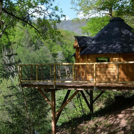 Les cabanes du Duzou Conques-en-Rouergue Extérieur photo