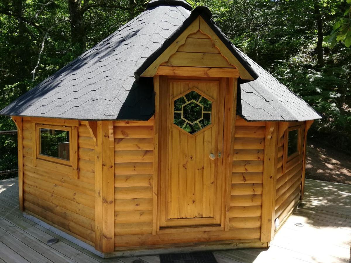 Les cabanes du Duzou Conques-en-Rouergue Extérieur photo